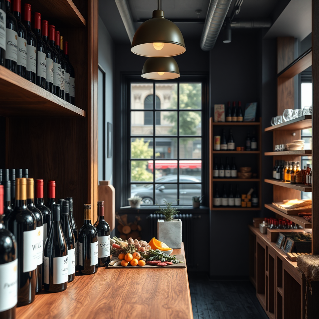 Inside new self-service wine bar with focus on local produce